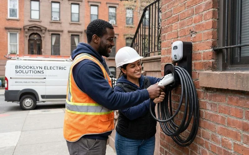 Universal J1772 Level 2 EV charger station